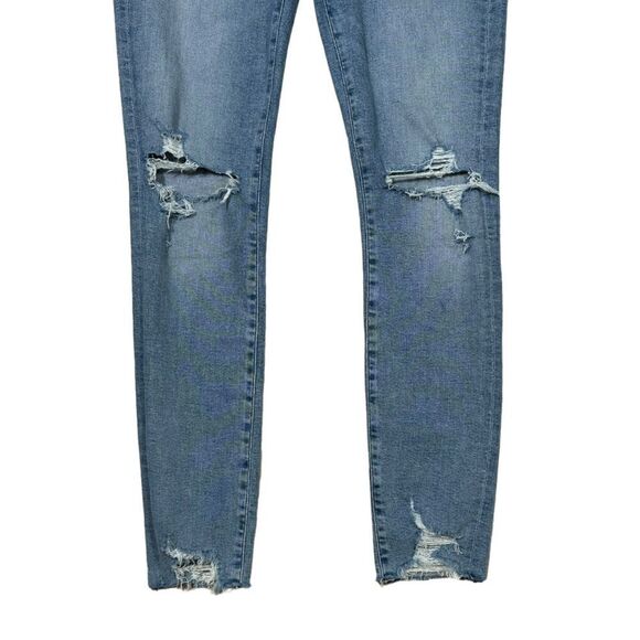 AGOLDE Sophie Ankle Skinny Denim Jean In Pentacle - Picture 4 of 5